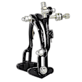 Miniatyrbild 5 av 5: Aluminium Cykelbromsar Lång Arm Tång Bromsok C Broms Stad Cykling Landsvägscykel Broms-Yvan