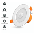 Miniatyrbilde 3 av 5: LED Taklampe med Bevegelsessensor, Innendørsbelysning, Ideell for Restaurant, Bad 3 stk, av DEBUNS