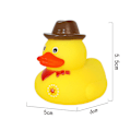 Pikkukuva 9 / 9: Luovia Halloween-kumikissoja, jotka ääntävät puristamalla, MJ51-lelu, kelluva keltainen kissa (10 kpl) Minion Duck