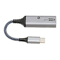 Miniatyrbilde 5 av 5: 2 i 1 USB C til 3,5 mm hodetelefon- og ladeadapter - Type C til Aux lydkontakt med PD 60W hurtiglading Splitterkabel