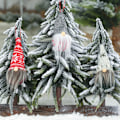 Miniatyrbillede 5 af 5: IC Jul Plys Gnome Ornamenter Håndlavede Svenske