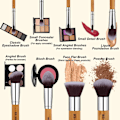 Miniatyrbillede 3 af 5: BS09 - BS-MALL 11 stk. eksklusive Make-up / makeup-børster af bedste kvalitet 150