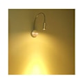 Miniatyrbillede 2 af 4: 3W LED Sengelampe Fleksibel Svane LED Læselampe (Sort) Væglampe LED Læselampe med Kontakt Varm Hvid 3000K Moderne 3076cm..DEBUNS