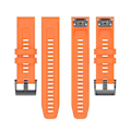 Miniatyrbillede 5 af 5: Til Garmin Fenix 7 22mm Silikone Solid Color Watch Band OMQT