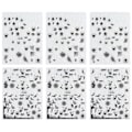 Miniatyrbild 1 av 5: IC Halloween Nagelstickers 3D-lysande Halloween Naglar Självhäftande stil 1