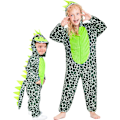 Miniatyrbild 1 av 7: Baby Dinosaur Kostym, Drakkläder Jumpsuit med Huva för Barn, Djurstorlek Pyjamas