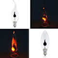 Pikkukuva 4 / 5: IC E14 E27 LED Edison Lamppu 3W 220V Liekki Koristevalaistus Lampara Tun 2