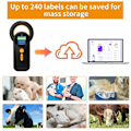 Miniatyrbillede 4 af 5: Bluetooth Pet Mikrochip-læser, 3-i-1 (2,4 GHz trådløs + Bluetooth + USB) Universal Dyre-Tag-læser