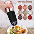 Miniatyrbilde 4 av 5: Gravity Pepper Grinder Elektrisk Salt- og Pepperkvern Krydderkvern 1 stk CDQ