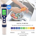 Miniatyrbild 3 av 5: Pool Salt Tester, Digital Salinity Meter, Hög noggrannhet 5 i 1 Salinity Tester kompatibel med Salt Water,IP67