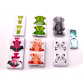 Miniatyrbillede 4 af 5: IC 100 stk Neglemall Negleform Guide Forlænger Sticker Negle Style 1