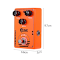 Miniatyrbillede 5 af 5: D-2 Fuzz Guitar Effekt Pedal True Bypass Elektrisk Guitar Dele & Tilbehør