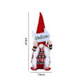 Miniatyrbillede 2 af 5: IC 44CM høj guide skilt nisse ornament juletræspynt rød