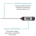 Miniatyrbild 2 av 5: IC Digital Stektermometer / Baktermometer LCD Display Svart 2-Pack