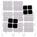 Miniatyrbild 1 av 5: 40 st Tens-enhetselektroder, 2x2 elektroder för Ems-muskelstimulator elektroterapi-dynor