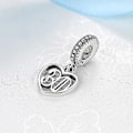 Miniatyrbillede 3 af 4: 925 Sterling Sølv Charms Perler 18 21 30 Fest Vedhæng Charm Passer Til Pandora Armbånd Halskæder Smykker Til Kvinder