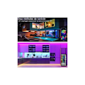 Miniatyrbillede 3 af 5: 30m LED Strip, Bluetooth Soveværelse LED, APP Fjernbetjent LED Strip, LED til Soveværelse [Energiklasse A+]..DEBUNS