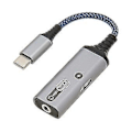 Miniatyrbillede 3 af 5: 2 i 1 USB C til 3,5 mm hovedtelefon- og opladeradapter - Type C til Aux-lydstik med PD 60W hurtigopladningssplitterkabel