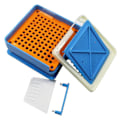 Miniatyrbilde 1 av 5: 100 hull kapselfyllemaskin brett med passer diy 00