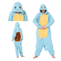 Miniatyrbillede 1 af 10: Polar Fleece Serie Halloween Tegneserie Dyr Onesie Pyjamas MJ51 Par Pyjamas Pidgeot S