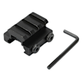 Pikkukuva 2 / 5: IC 20 - 20 mm Rengas Tactical Track Clamp 21 mm Korttipaikka Metsästys Kivääri Musta