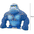 Miniatyrbillede 2 af 5: Latex Gorilla Dukke Legetøj, Orangutang Dyr Stress Relief Legetøj blå