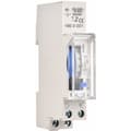 24-timmars mekanisk timer, 15 minuters minimum, skenmontering, inbyggt batteri, SUL180a AC220-240V Grå - SUL180a AC220-240V Grå.