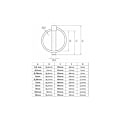 Miniatyrbilde 2 av 4: 6mm x 45mm pinner 6.0mm pinner [10 stykker] elektrogalvanisert