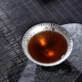Miniatyrbild 4 av 5: IC Handgjord Silver Tekopp Stil Keramisk Tekopp Teskål Emalj A1
