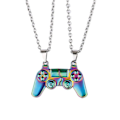 Miniatyrbild 1 av 2: IC Gamepad halsband par smycken gåva, färgglada