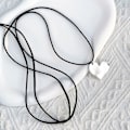 Pikkukuva 2 / 5: IC Ylisuuri sydänriipus Choker kaulakoru goottilainen musta sametti A10