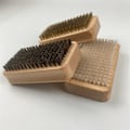 Miniatyrbilde 1 av 5: IC Snøvoksbørste skibørste kobbertråd rengjøringsbørste nylon