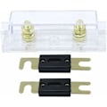 Miniatyrbillede 4 af 5: 100A ANL Sikringsholder 100A ANL Sikring Guld Blad Bil Automotive Audio Strøm Sikkerhedsbeskyttelse Belagt til 0 2 4 Gauge