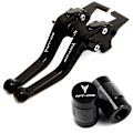Miniatyrbilde 5 av 5: Justerbare motorsykkel korte bremse- og clutchspaker og dekkventilhetter for Yamaha MT-09 mt09 sp MT09 2021- 2023 2022