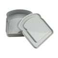 Miniatyrbillede 1 af 8: 2 stk. populære bærbare toastbrød sandwichboks hvedehalm brødboks grey