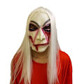 Miniatyrbild 1 av 10: Spökhusmanuskript dödar NPC män och kvinnor mask huvudbonad Halloween rumsflykt spökhus skräckkostym MJ51 C