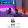 Miniatyrbild 2 av 6: LED-remsor, 10m LED-remsor med 44-knappars fjärrkontroll, flexibel 5050 RGB-färgväxlande LED-belysning för sovrumsparty 15M