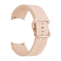 Miniatyrbild 1 av 5: IC Silikonarmband för Samsung Galaxy Watch4 - Ljusrosa