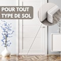 Miniatyrbillede 4 af 5: Trækstopper & Dørforsegling - NY Isoleret Dørbund (Hurtig at Installere), Ideel til Isolering Mod Kulde, Støj & Fugt (1 x Hvid)