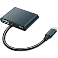 Miniatyrbild 3 av 4: Usb C till Dual Hdmi Adapter 4k 60hz, 4 i 1 Typ C till Dual Hdmi, Usb 3.0 Port, Usb C Pd Laddning Kompatibel Med Mac Os, Windows, Android, Linux Usb C De