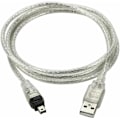 Miniatyrbillede 1 af 5: USB Han til FireWire IEEE 1394 4 Pin Han iLink Adapter Kabelledning til Sony DCR-TRV75E DV, af DEBUNS