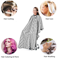 Miniatyrbilde 6 av 7: Frisørkåpe Barber Cape, Klippekapper, Full Lengde Vanntett Frisør Frisør Cape for Hårstyling, Klipp og Farger C