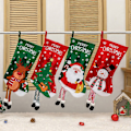Miniatyrbild 4 av 5: IC Julstrumpa Jultomte Strumpor Stor Kapacitet Presentpåse Hängande C