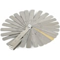 Miniatyrbilde 2 av 5: 32 Blads Følerbladsett, Rustfritt Stål Følerblad Dobbel Merket Metrisk/Imperial for Måling av Spaltebredde eller Tykkelse..DEBUNS