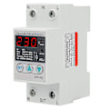 Miniatyrbillede 1 af 5: Spændingsbeskytter, Justerbar Overspændingsbeskyttelse, Led-display Spændingsstabilisator Overspændingsbeskytter Strømstabilisator Voltmeter Svp91