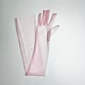 Lange transparente hansker Lange transparente hansker ROSA rosa pink