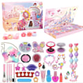 Miniatyrbillede 2 af 6: Børnemakeup Blind Box DIY Kosmetik Neglekunst Pige Dukke Tøj Julegave Håndrevet Nedtællingskalender GL-69 Girls Jewelry Series