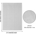 Miniatyrbilde 4 av 5: 2 rustfrie stålnett 20 mesh ventilasjonsnett av metall insektsnett