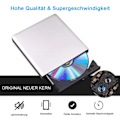 Miniatyrbillede 1 af 5: IC USB2.0 Universal ekstern CD-RW-brænder, DVD/CD-læser