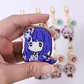 Miniatyrbillede 3 af 5: IC Genshin Impact Akryl Nøglering Cosplay Tilbehør Nøglering